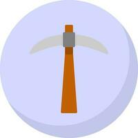 Pickaxe Vector Icon Design
