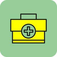 Medical kit Vector Icon Design