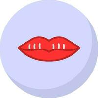 Lips Vector Icon Design