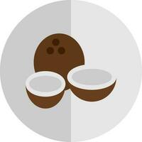 Coconuts Vector Icon Design