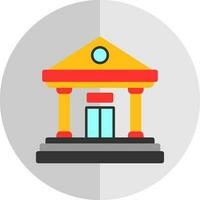 Courthouse Vector Icon Design