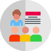 Seminar Vector Icon Design