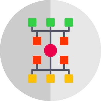 Algorithm Vector Icon Design