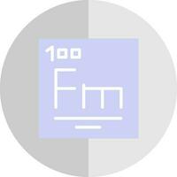 Fermium Vector Icon Design