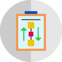 Workflow Vector Icon Design