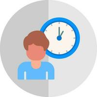 Working hours Vector Icon Design