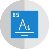 Astatine Vector Icon Design