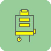 Luggage Vector Icon Design