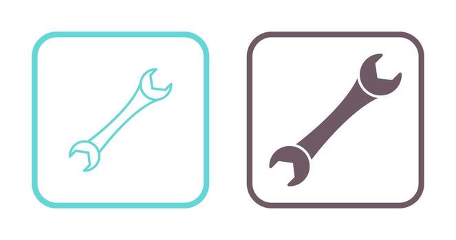 Spanner Vector Icon