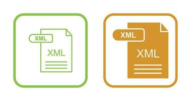 XML Vector Icon