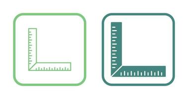 square Ruler Vector Icon