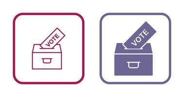 Casting Vote Vector Icon