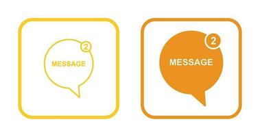 Message Bubbles Vector Icon