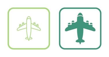 Flying Airplane Vector Icon