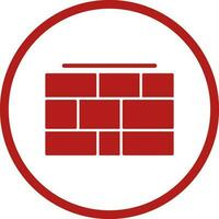Brick wall Vector Icon