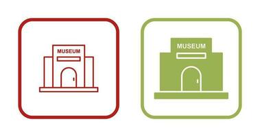 Museum Building Vector Icon