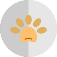 Paw Vector Icon Design