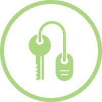 Room key Vector Icon