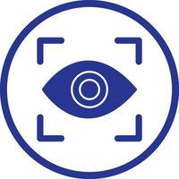Eye Scan Vector Icon