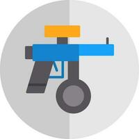 diseño de icono de vector de paintball