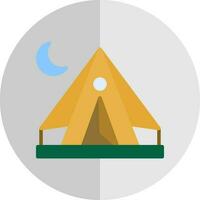 Tent Vector Icon Design