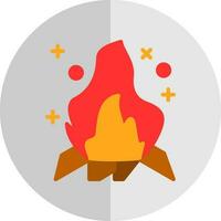 Bonfire Vector Icon Design