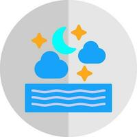 Night Vector Icon Design