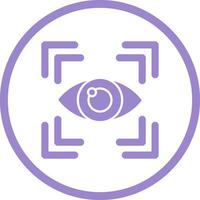 Eye Scan Vector Icon