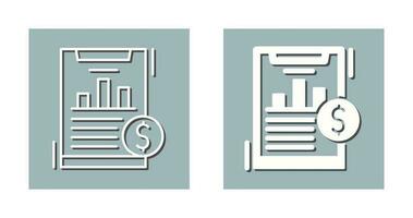 Financial Analytics Vector Icon
