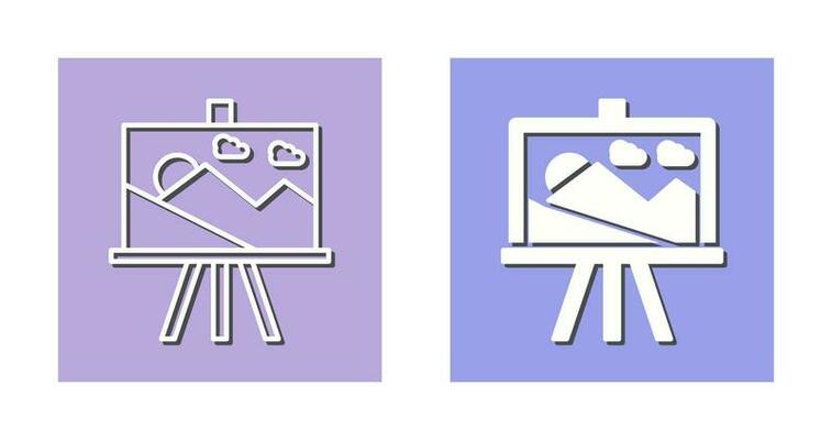 Canvas Vector Icon