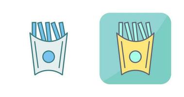 Unique French Fries Vector Icon