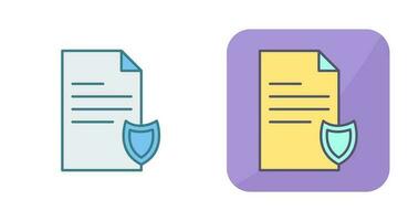 Private Document Vector Icon