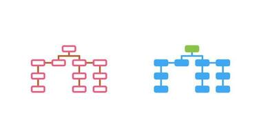 Unique Seo Structure Vector Icon