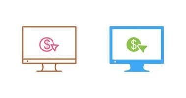 Unique Pay Per Click Vector Icon