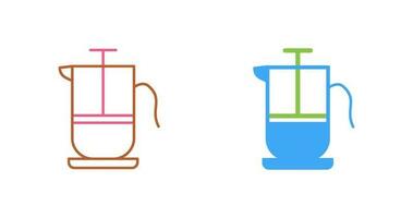 French Press Vector Icon