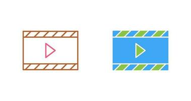 Unique Video and Animation Vector Icon