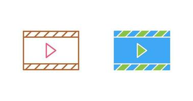 Unique Video and Animation Vector Icon