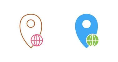 Global Locations Vector Icon
