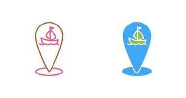 Shipping Location Vector Icon