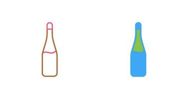 Champagne Bottle Vector Icon