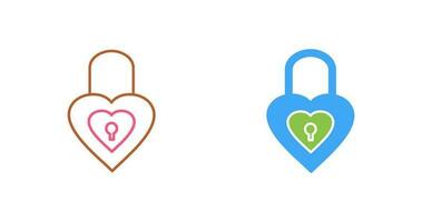 Unique Lock Vector Icon