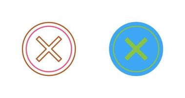 Do Not Cross Vector Icon