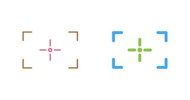 Unique Focus Vector Icon