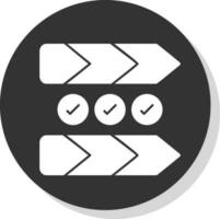 Value chain Vector Icon Design