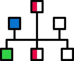 Sitemap Vector Icon Design