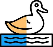 Duck Vector Icon Design