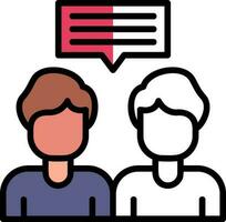 Consultation Vector Icon Design
