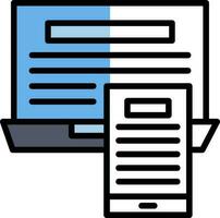 Responsive design Vector Icon Design