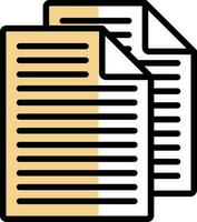 Document Vector Icon Design