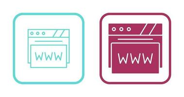 Web Browser Vector Icon